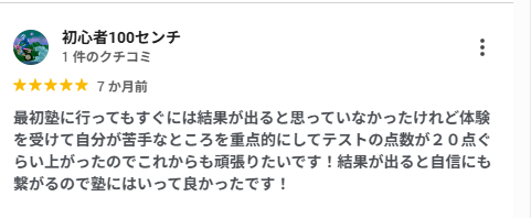 口コミ 1